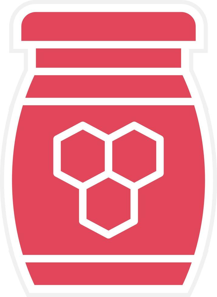 Honey Icon Style vector