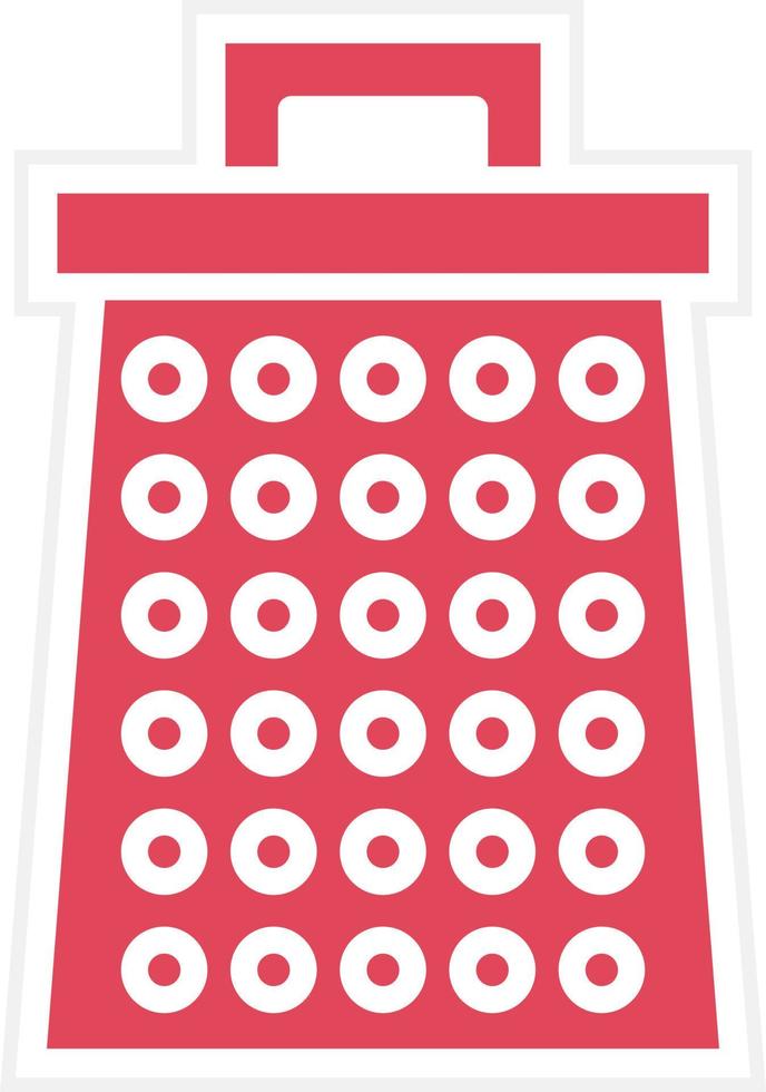 Cheese Grater Icon Style vector