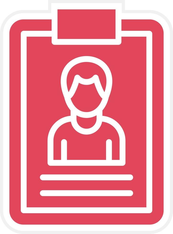 Curriculum Icon Style vector