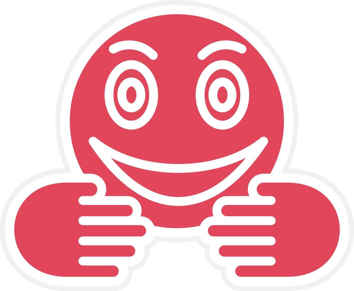 Hug Icon Style vector