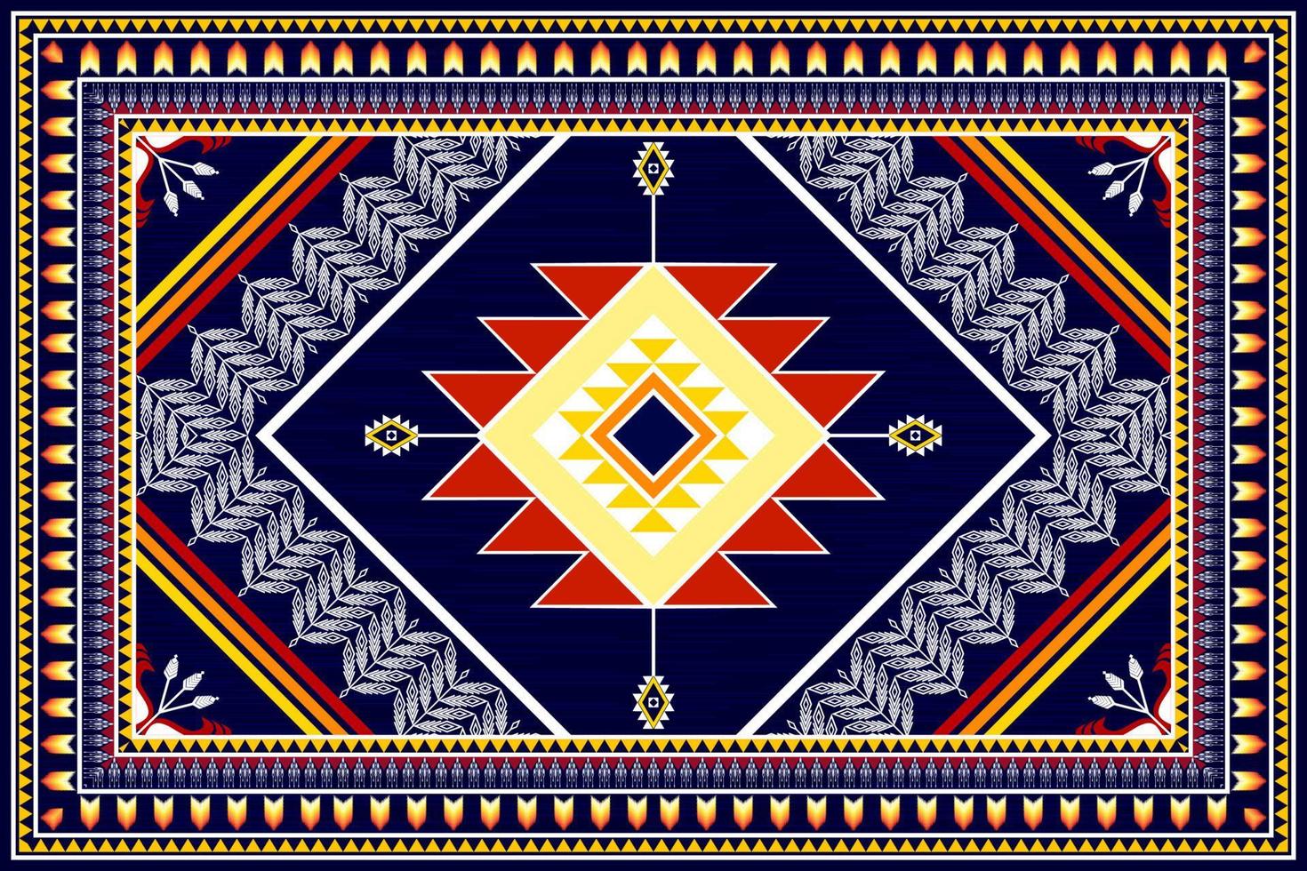 diseño de patrones étnicos abstractos geométricos. tela azteca alfombra mandala ornamento étnico chevron textil decoración papel tapiz. tribal boho nativo tradicional bordado vector ilustraciones fondo