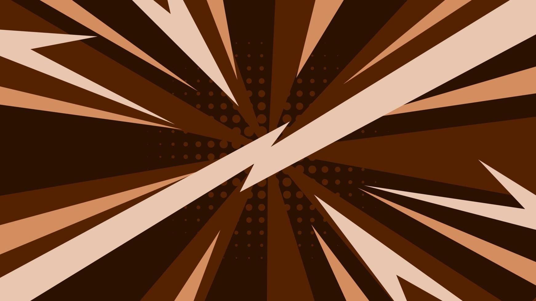 Comic sunburst background vector