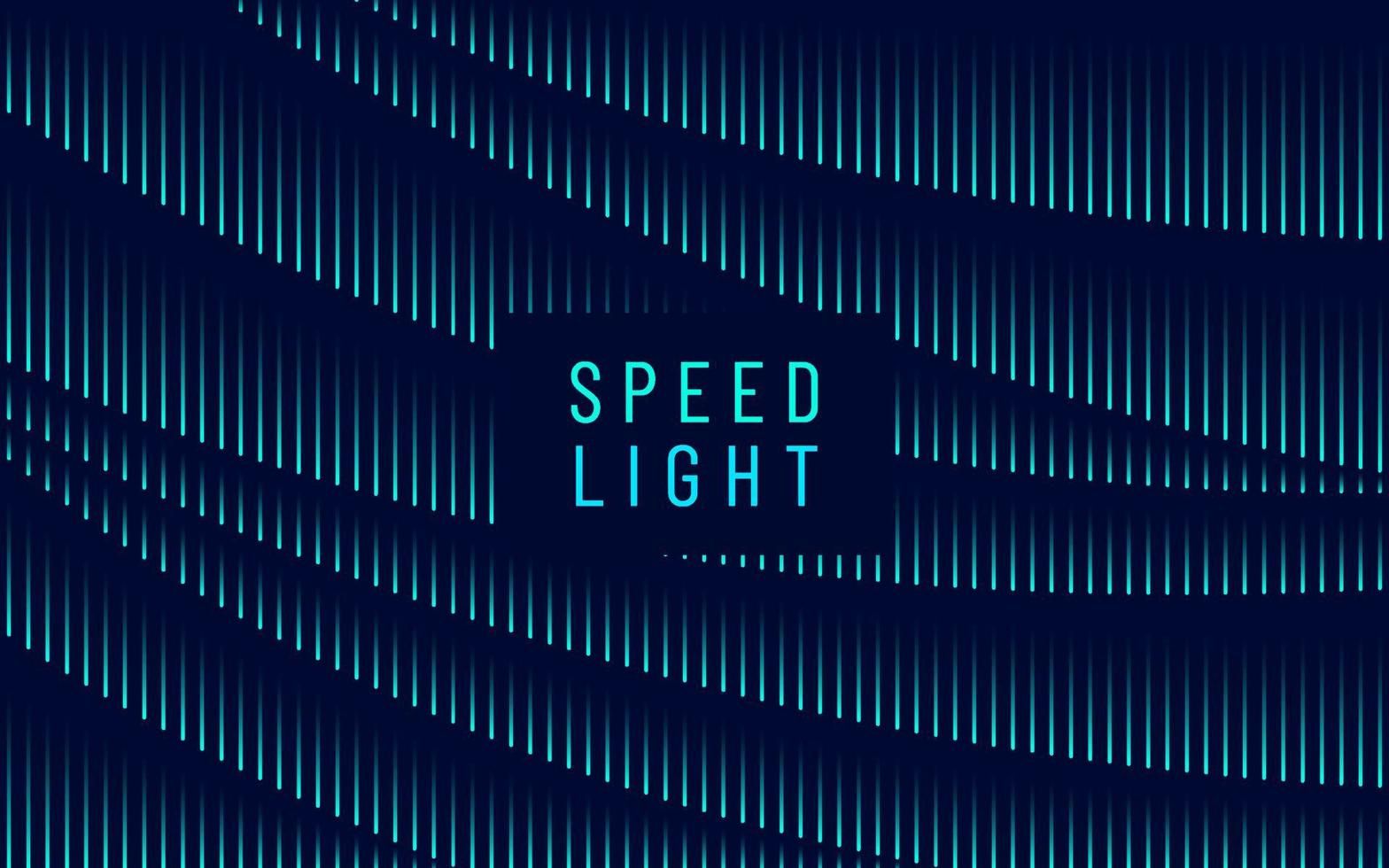 Abstract vertical blue and green speed light lines on dark blue background. Futuristic and technology template design concept. Design for cover template, poster, web banner web, Print ad. Vector EPS10