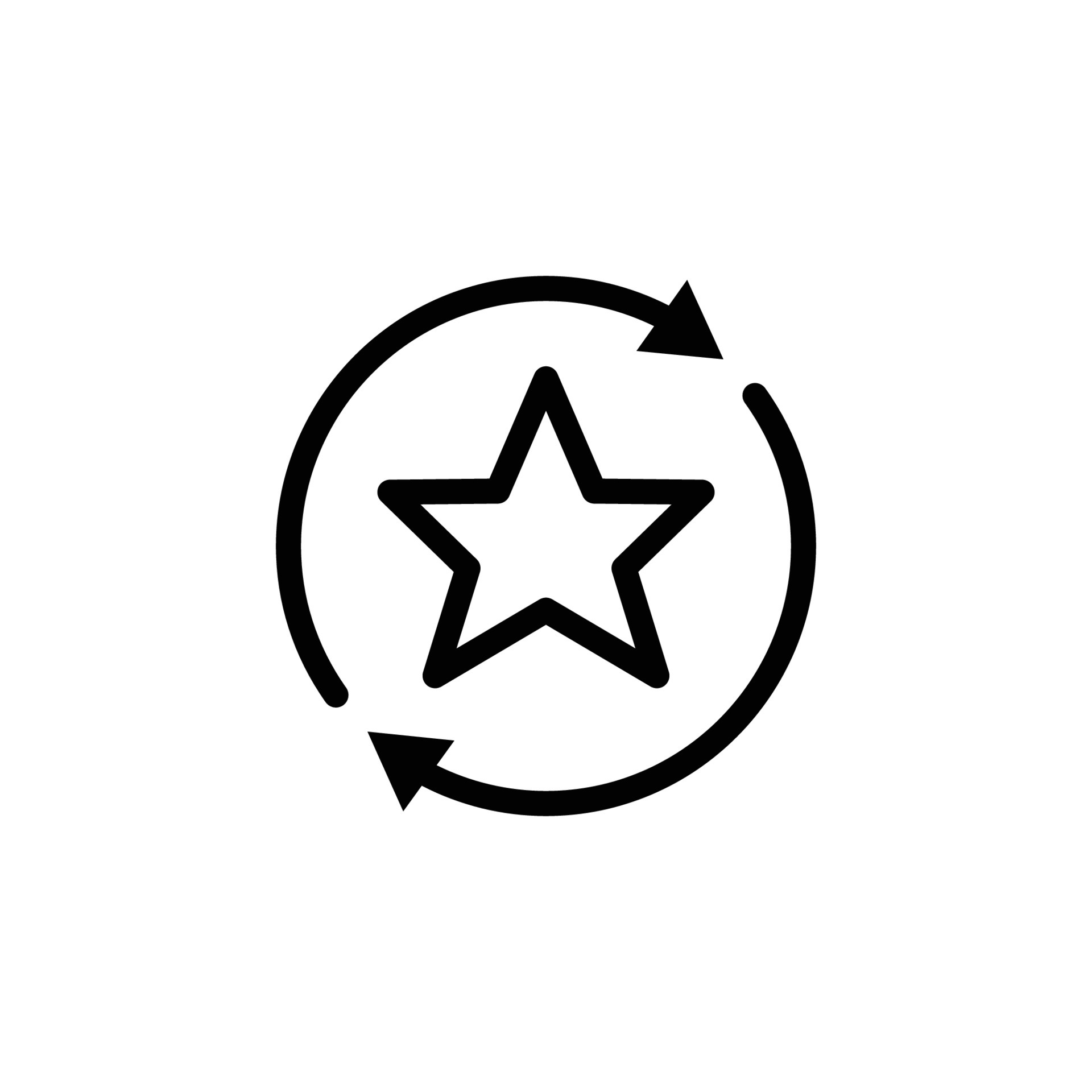 icono de estrella con círculo. adecuado para símbolo favorito, destacado,  mejor. estilo de icono de línea. diseño simple editable. vector de plantilla  de diseño 7036719 Vector en Vecteezy