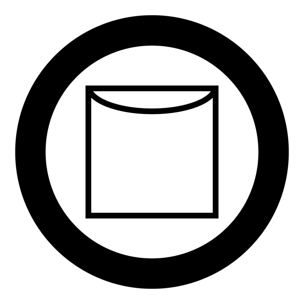 secado vertical en perchas símbolos de cuidado de la ropa concepto de lavado icono de signo de lavandería en círculo redondo color negro vector ilustración imagen de estilo plano