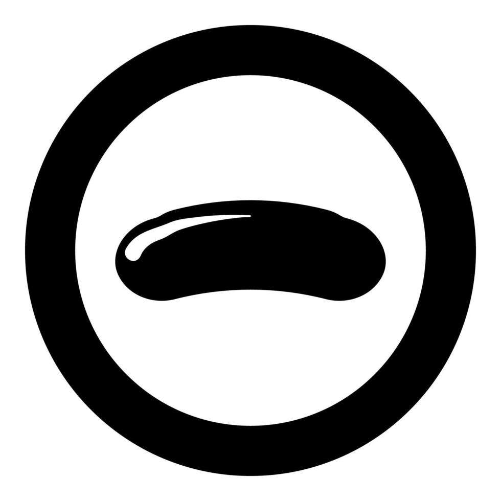 Soap icon in circle round black color vector illustration flat style image