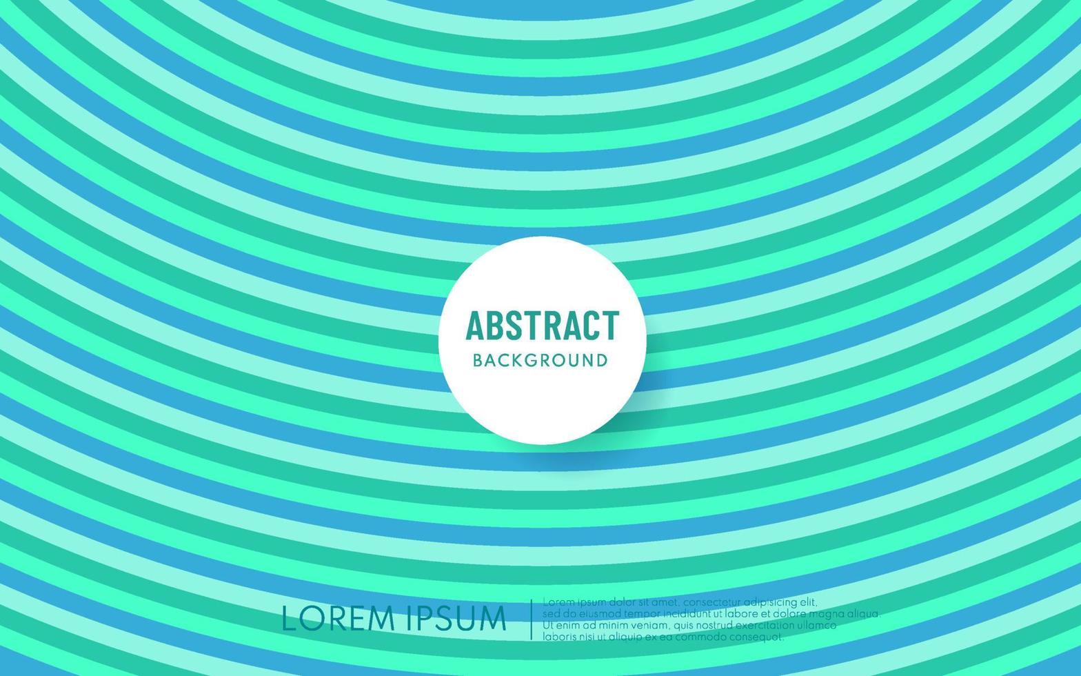 Abstract green mint circles spin pattern lines background. Design decoration concept for web layout, poster, banner. Vector illustration.