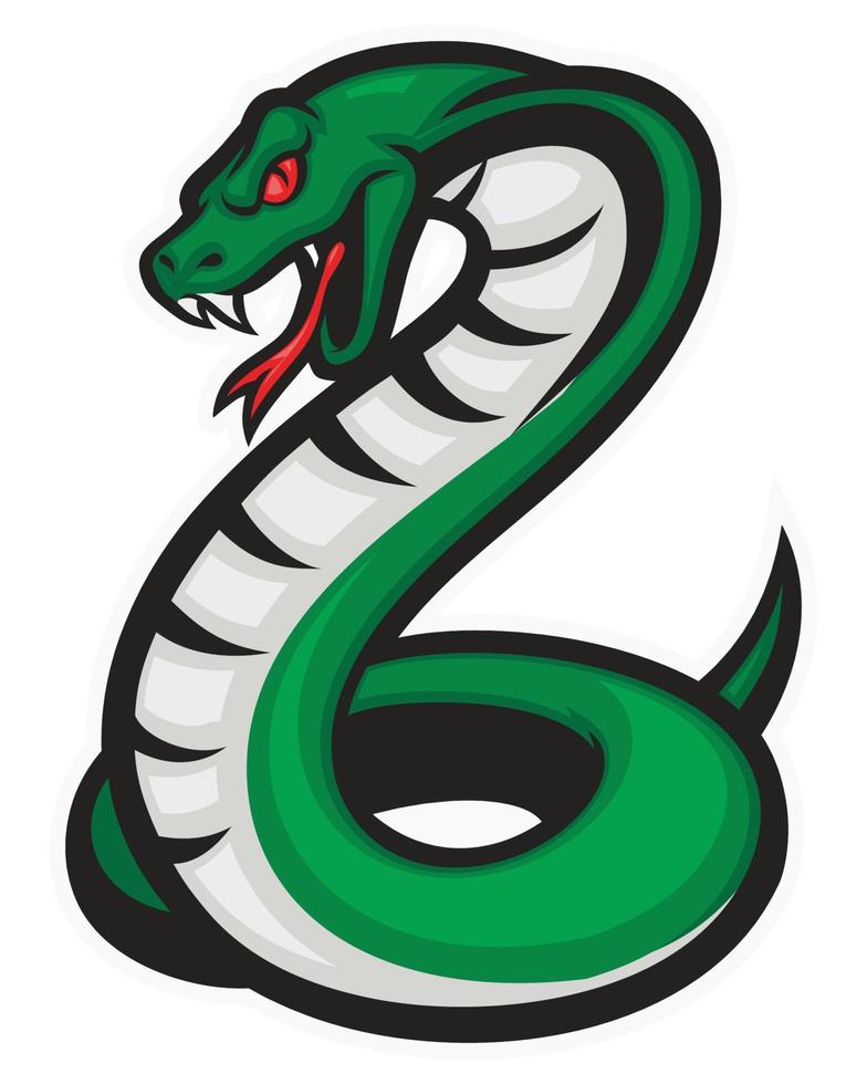 Cobra Snake Mascot vector