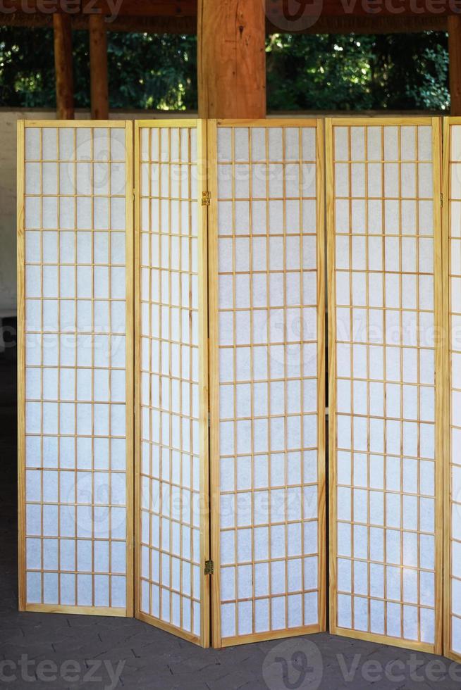 japanese folding screen photo