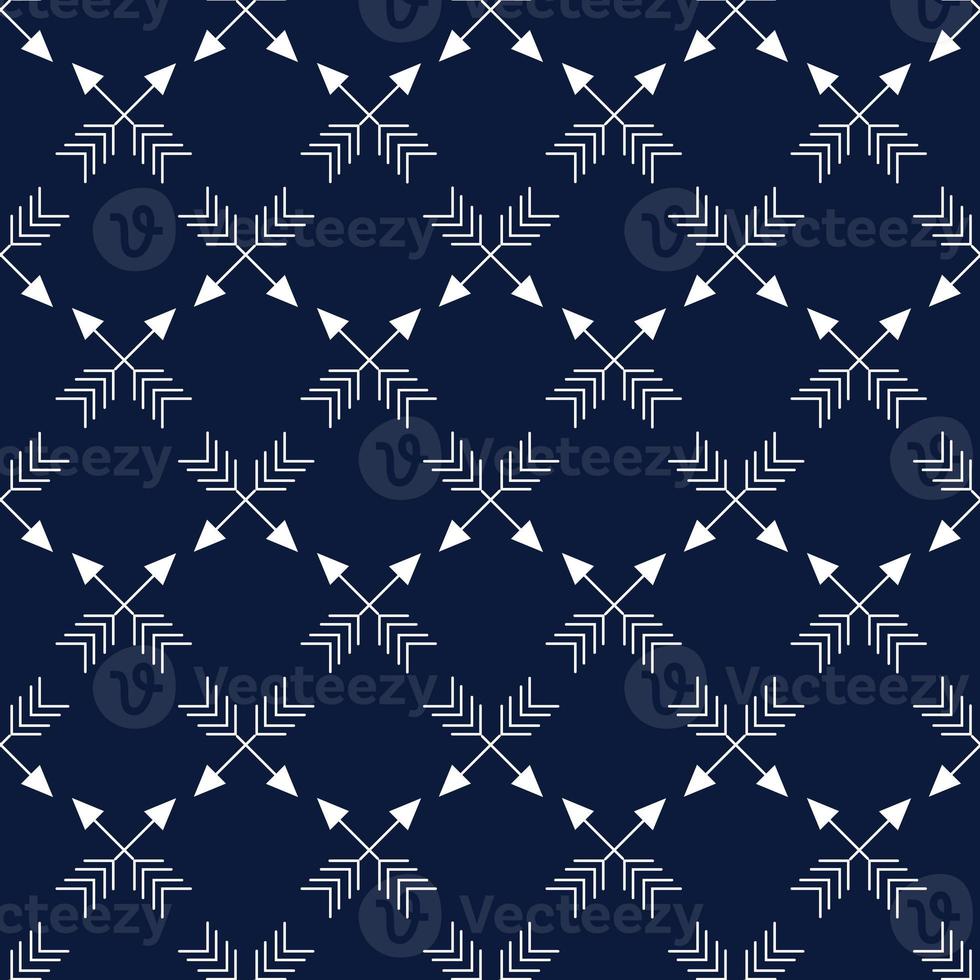Christmas nordic pattern with arrows photo
