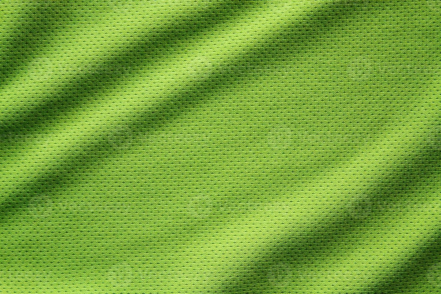 Fondo de textura de tela de ropa deportiva, vista superior de la superficie textil de tela foto