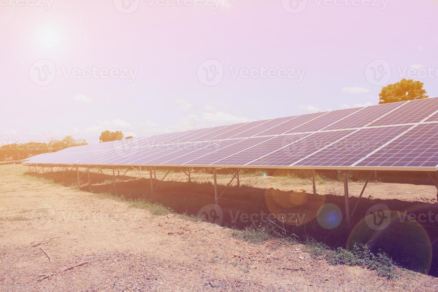 Solar Panels, solar power plant photo