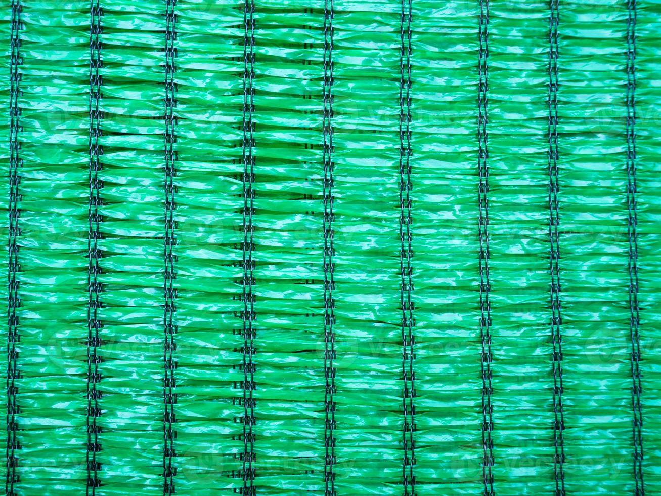 Green Shading Net texture closeup photo