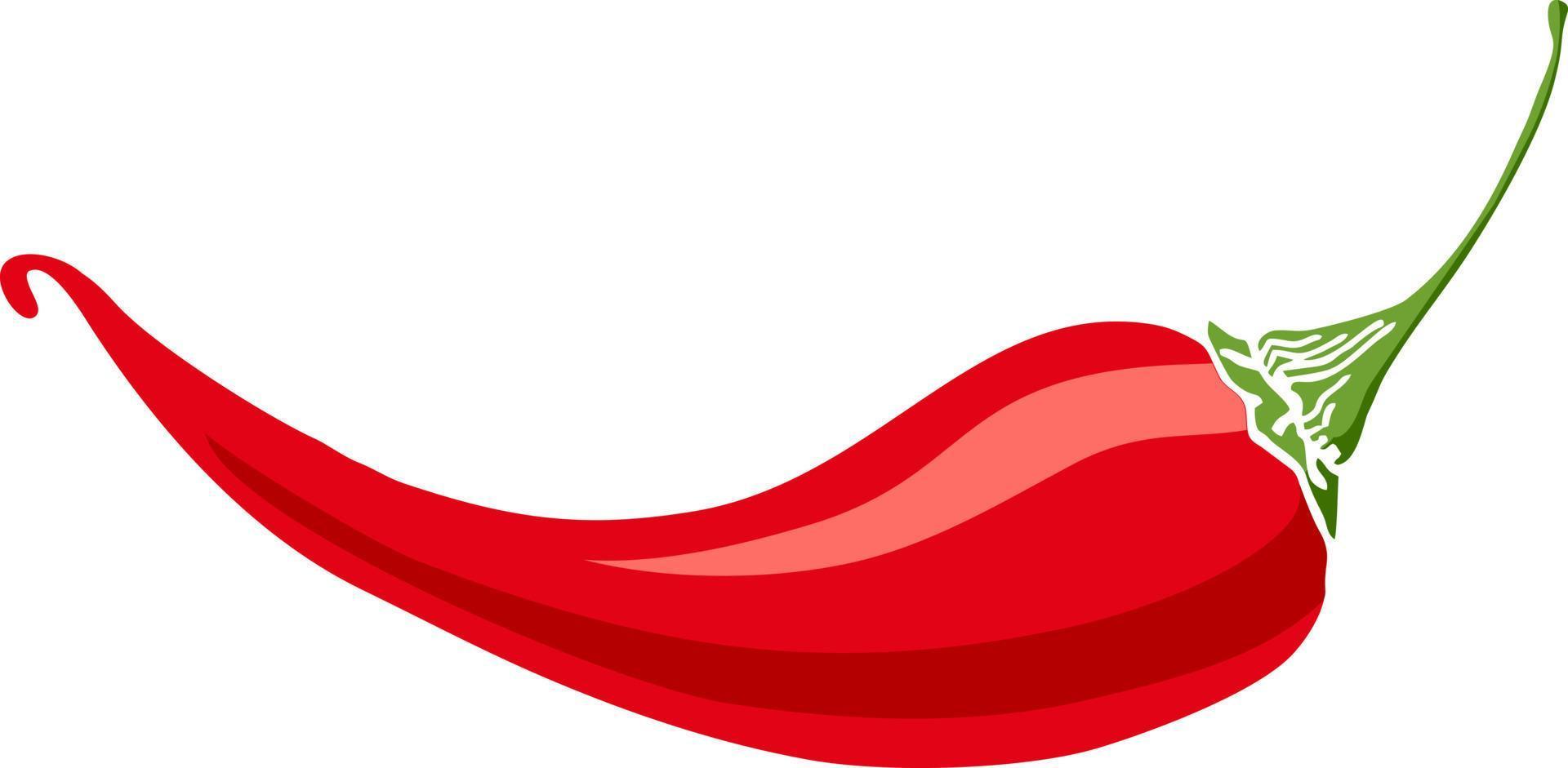 Hot Pepper Vector Flat Icon