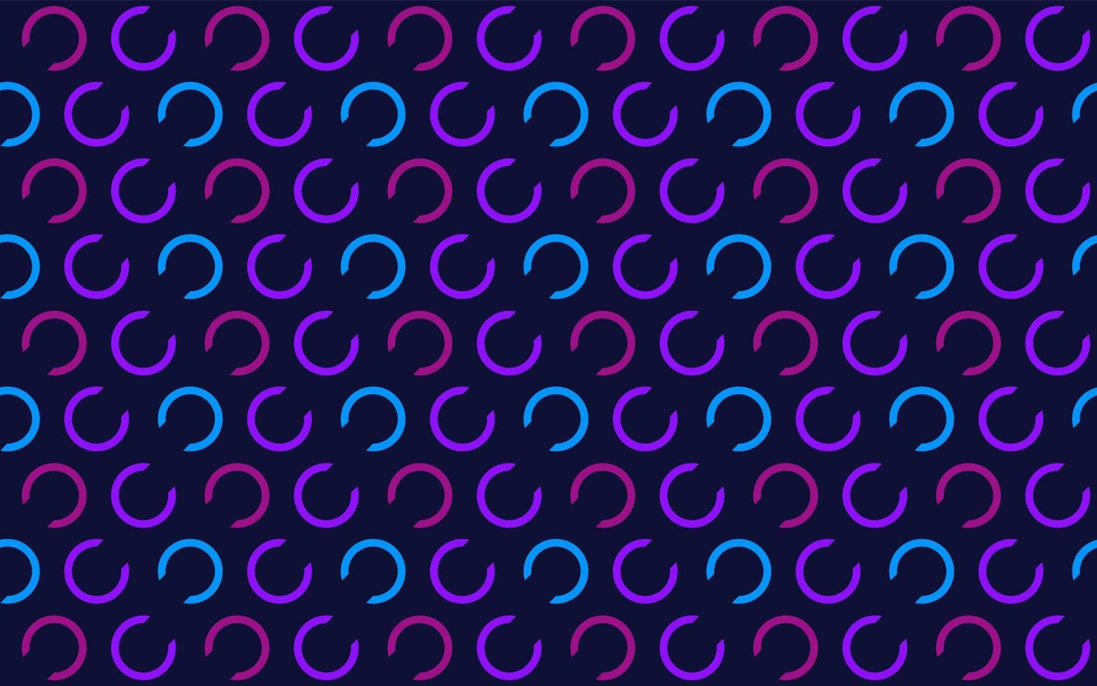 colorful circle background with dark blue color. vector