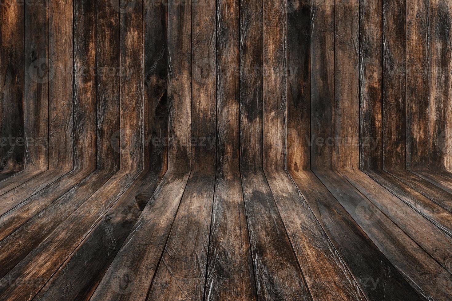 Old wood texture for pattern design background. photo