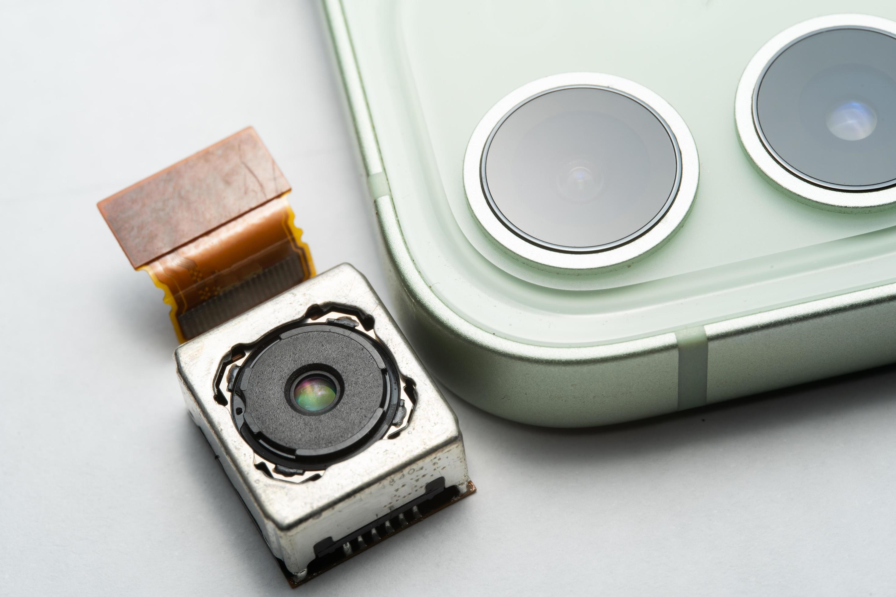 camera modules being used in mobile phones. development of mobile