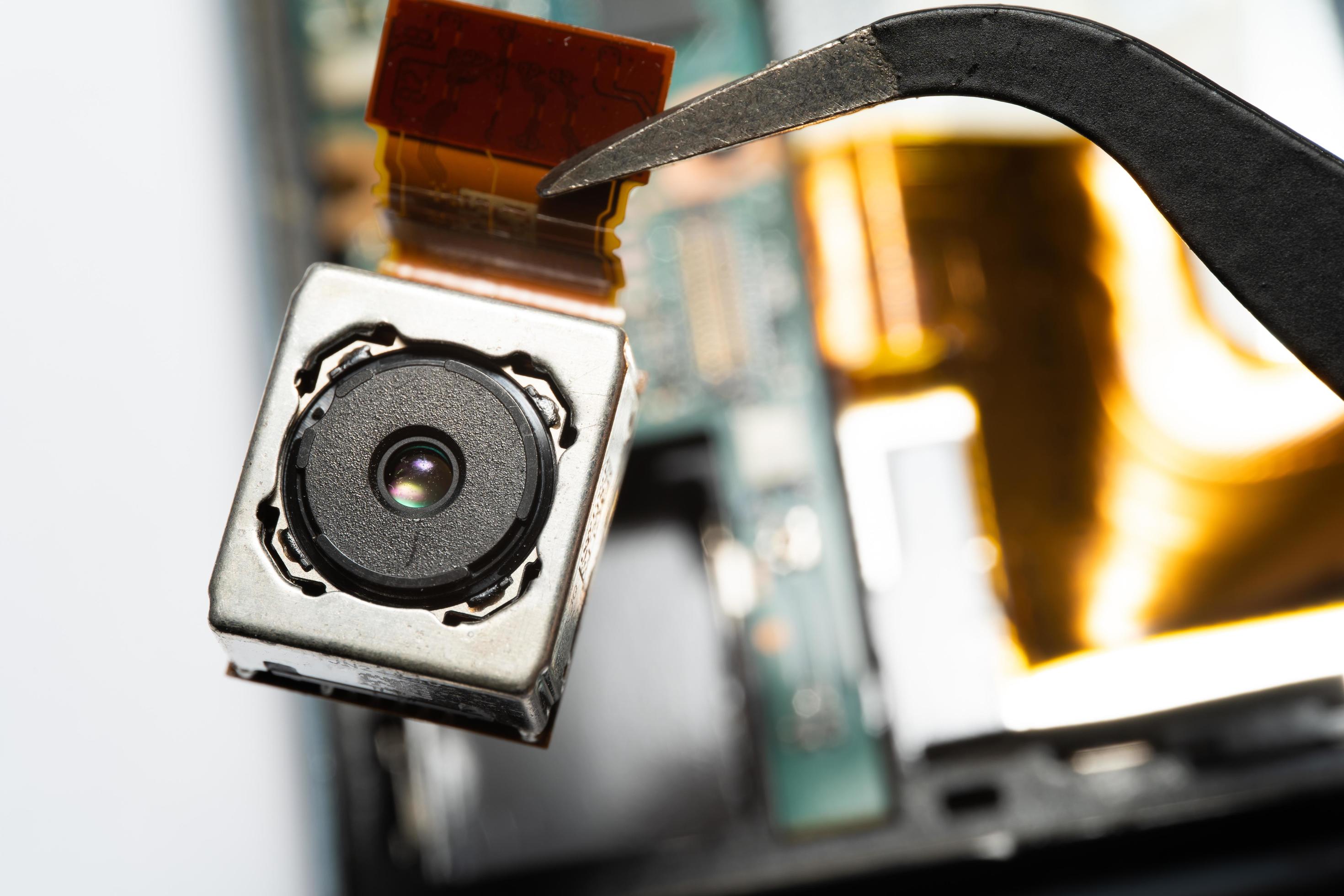 camera modules being used in mobile phones. development of mobile