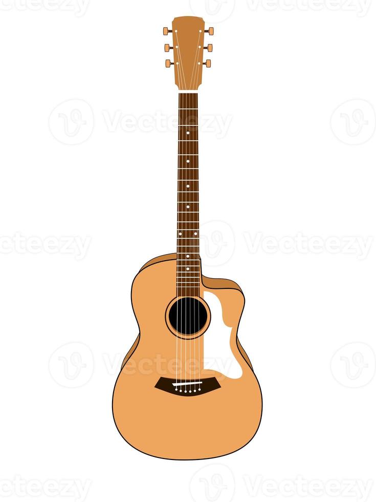 Illustration Accoustic Guitar photo