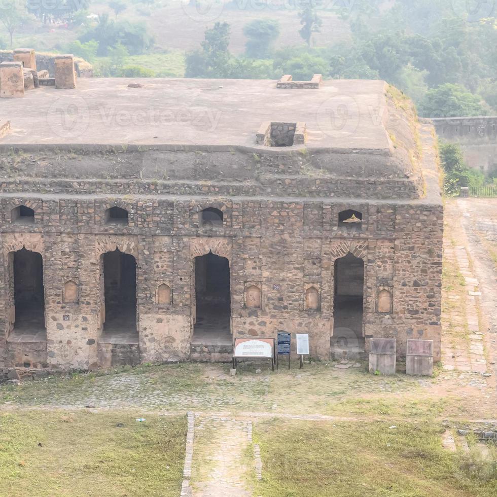 fuerte jahangir mahal orchha en orchha, madhya pradesh, india, jahangir mahal o palacio orchha es ciudadela y guarnición ubicada en orchha. Madhya Pradesh. india, sitios arqueológicos indios foto