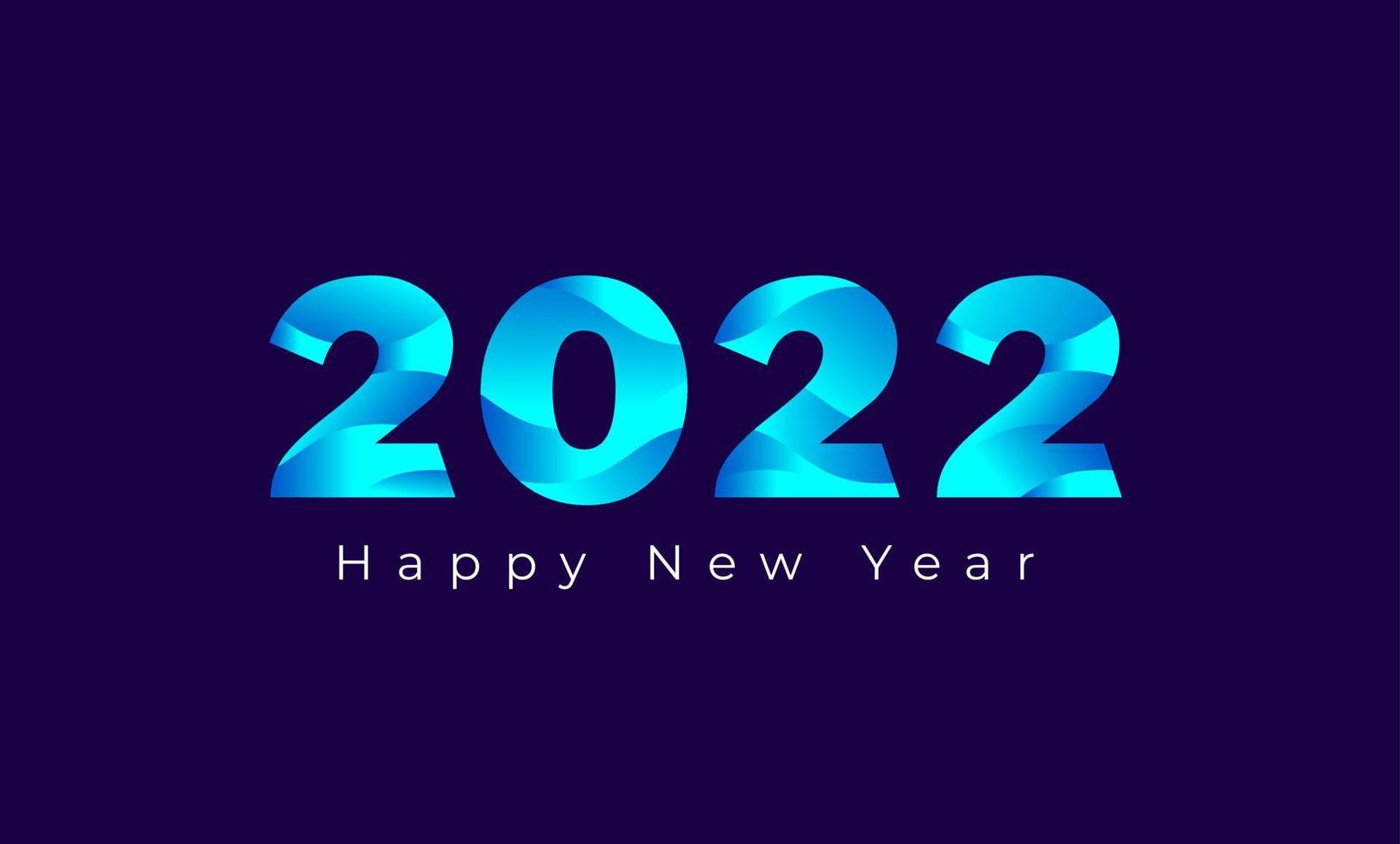 Happy New Year 2022 Background Template. vector
