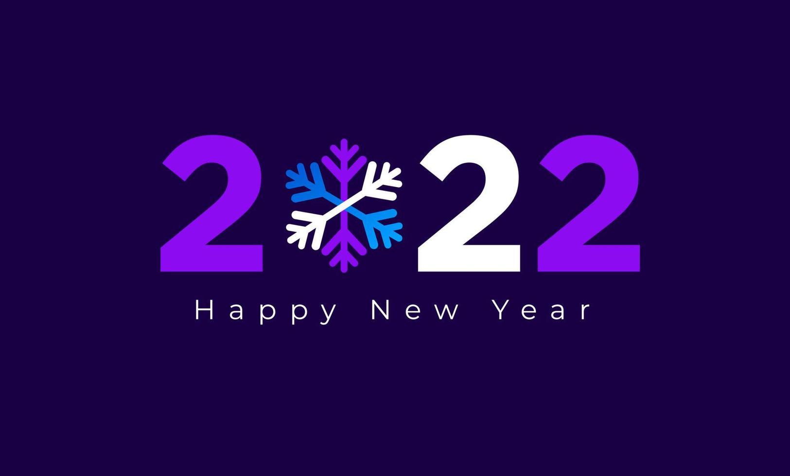 Happy New Year 2022 Background Template. vector