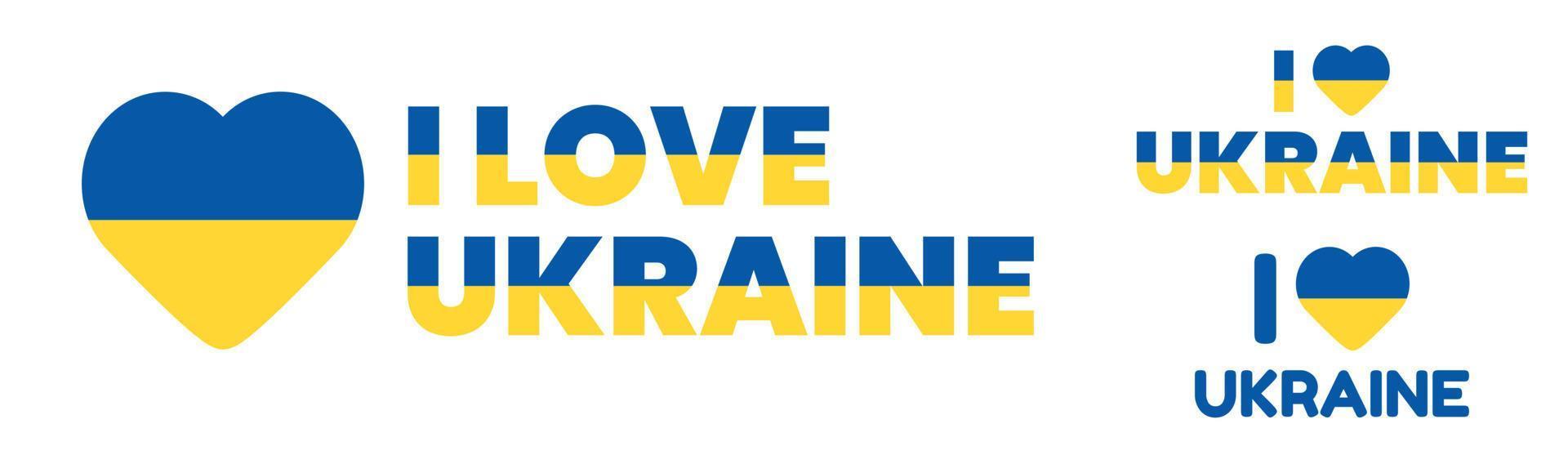 Pray for Ukraine, stop war, save Ukraine, Stand with Ukraine, Ukraine flag praying concept vector set background vector design illustration