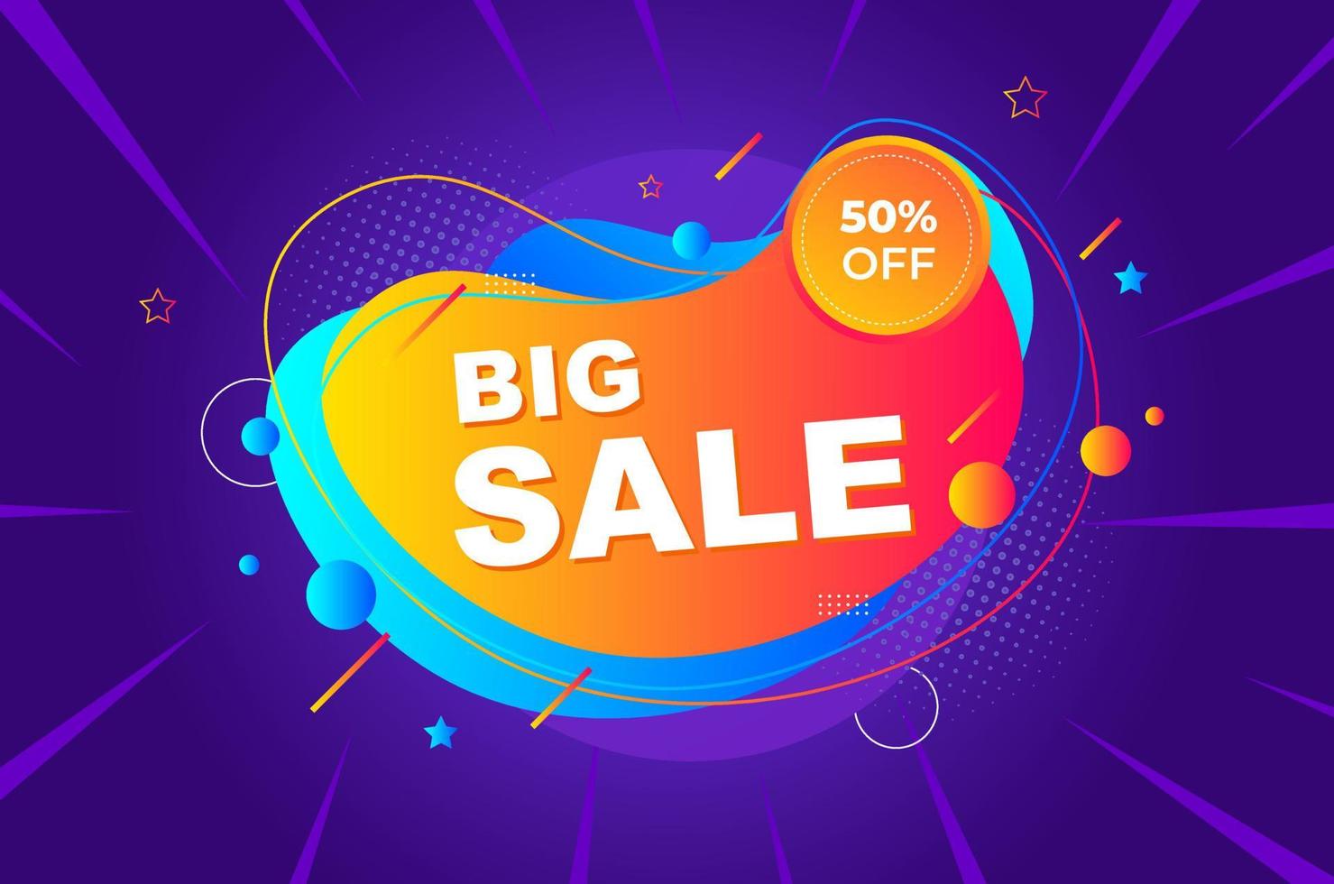 Big sale banner background design, best offer, vector eps10 illustration