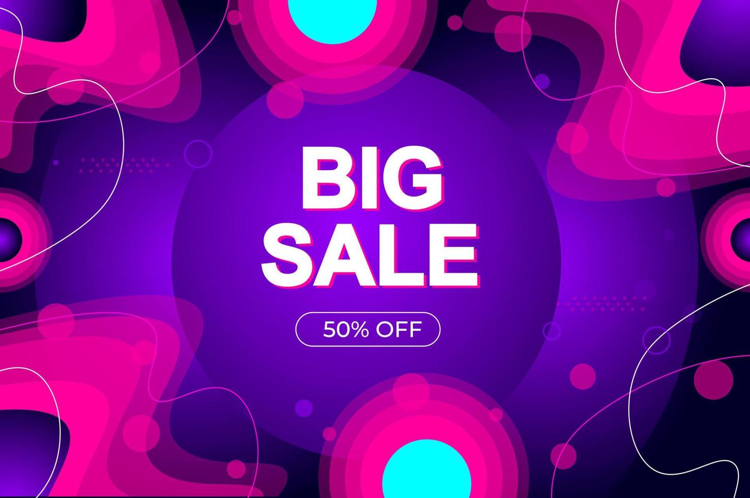 Big sale banner background design, best offer, vector eps10 illustration