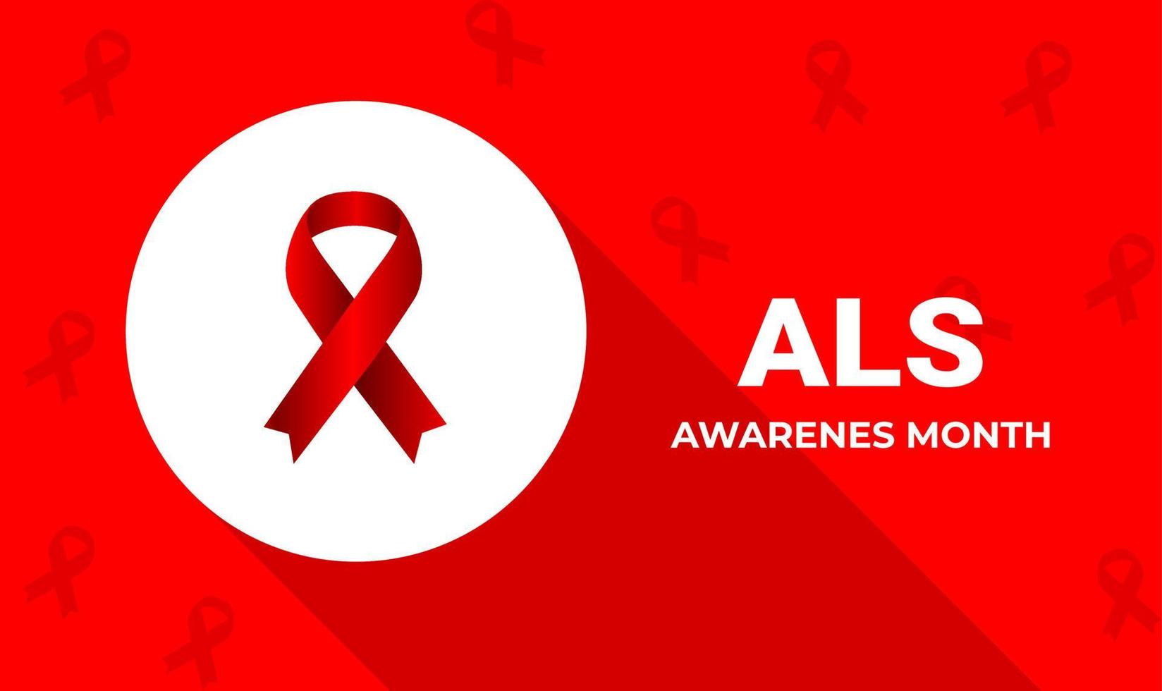 ALS Amyotrophic lateral sclerosis awareness month background.  ALS Awareness Month background. Amyotrophic lateral sclerosis. Annual campaign is held in May in United States. Vector illustration.