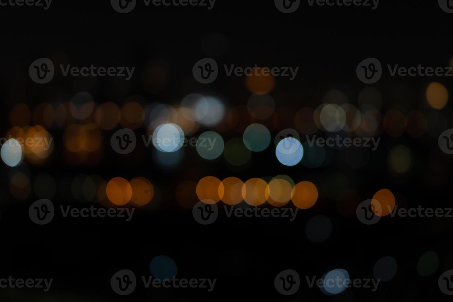 Abstract  light in the city bokeh and defocused lights, Night blurred background photo