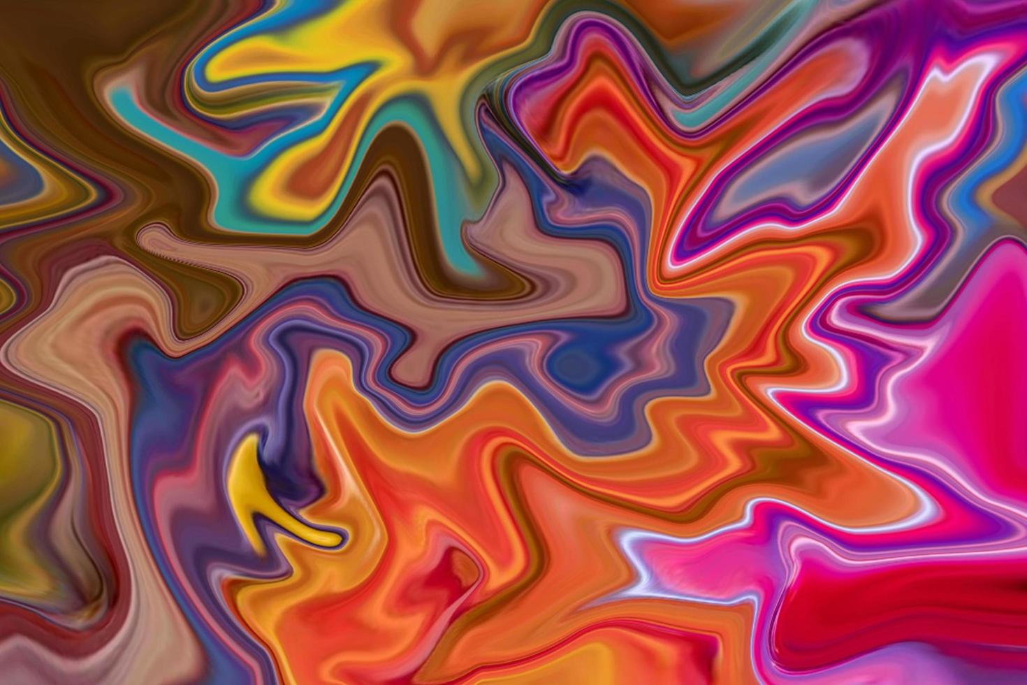 Vivid liquify colorful wallpaper abstract background Free Photo
