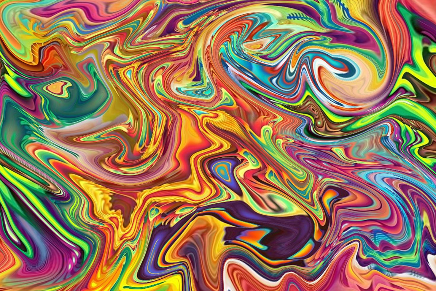 Vivid liquify colorful wallpaper abstract background Free Photo