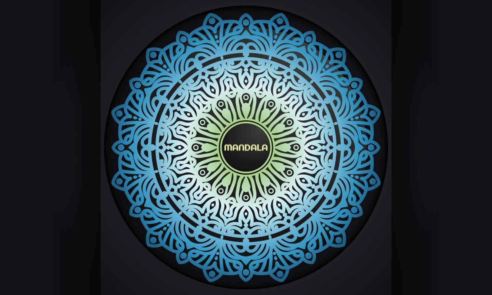 Mandala pattern  vector design.