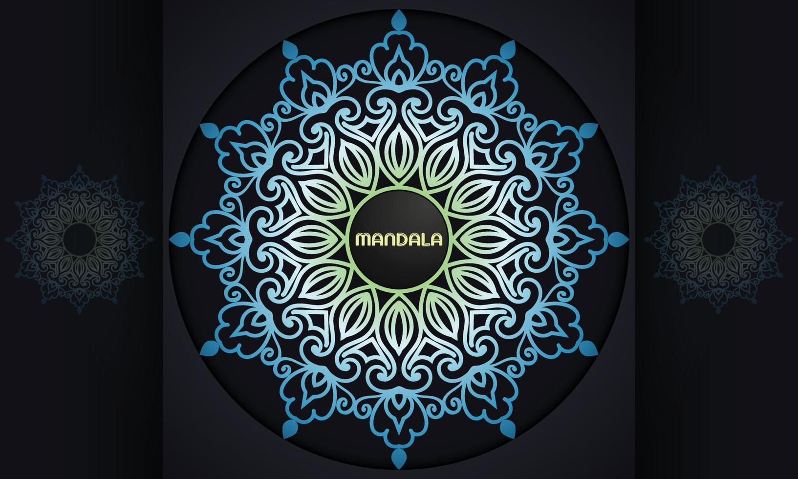 diseño de mandalas diseño de vector de patrón de mandala.