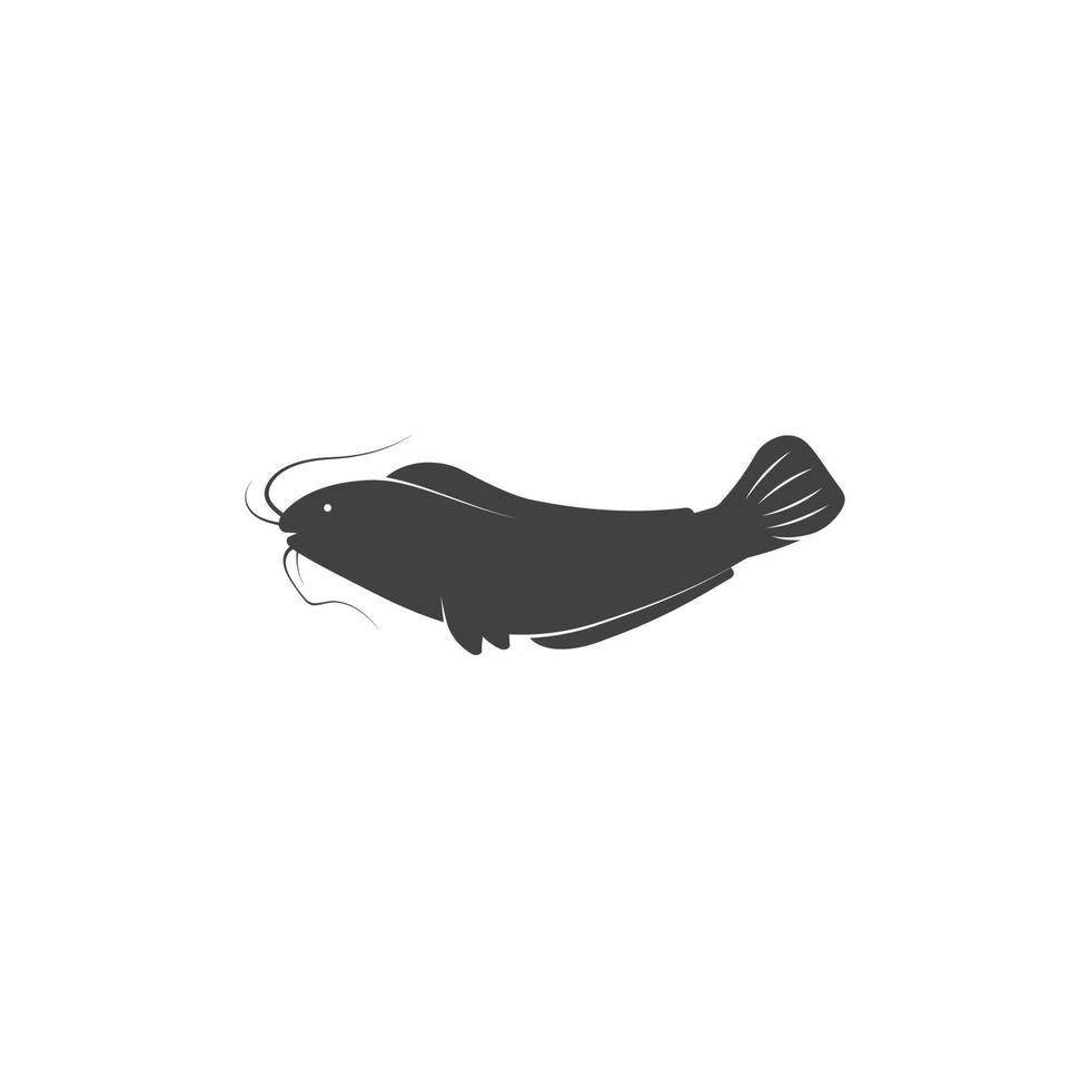 Catfish logo template vector icon