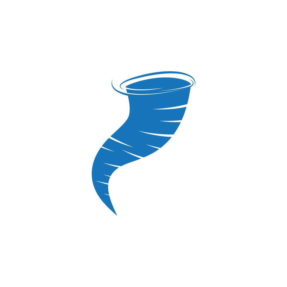 vector de símbolo de logotipo de tornado