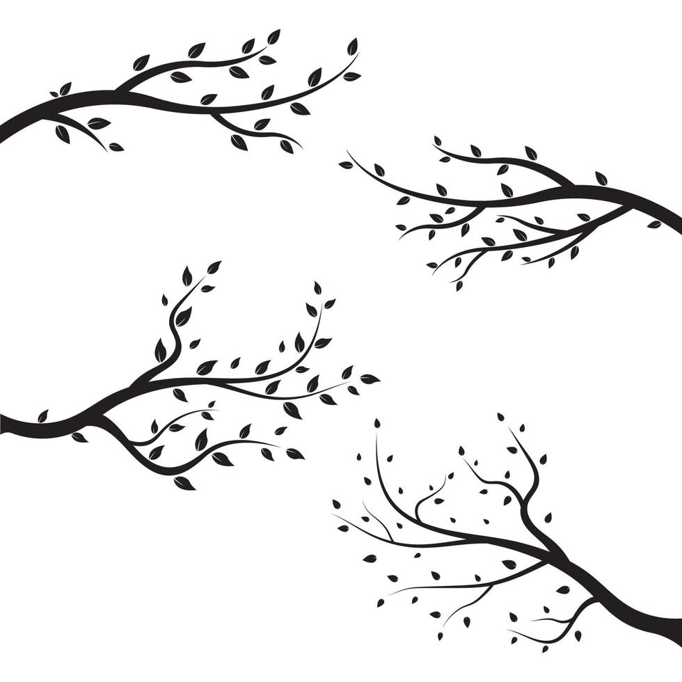 tree branch logo vector