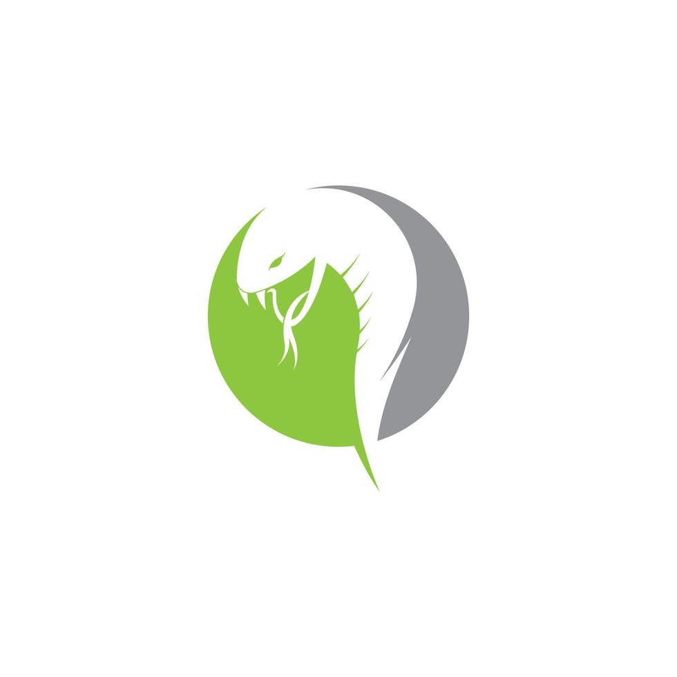 Snake logo vector template