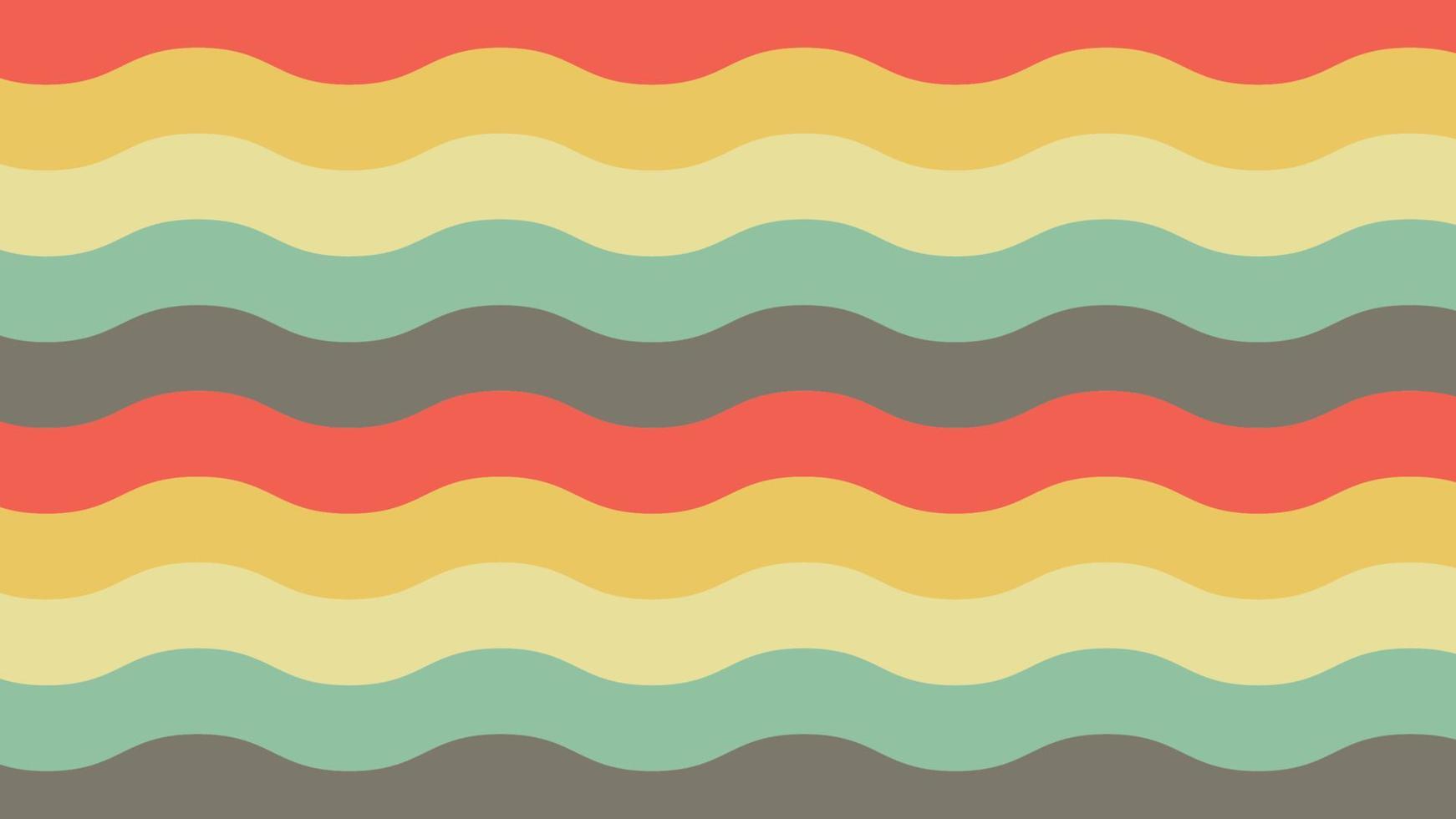 Wave background. Smooth color wave background. Vector Illustration for banner, flyer, poster, or wallpaper. Vector editable