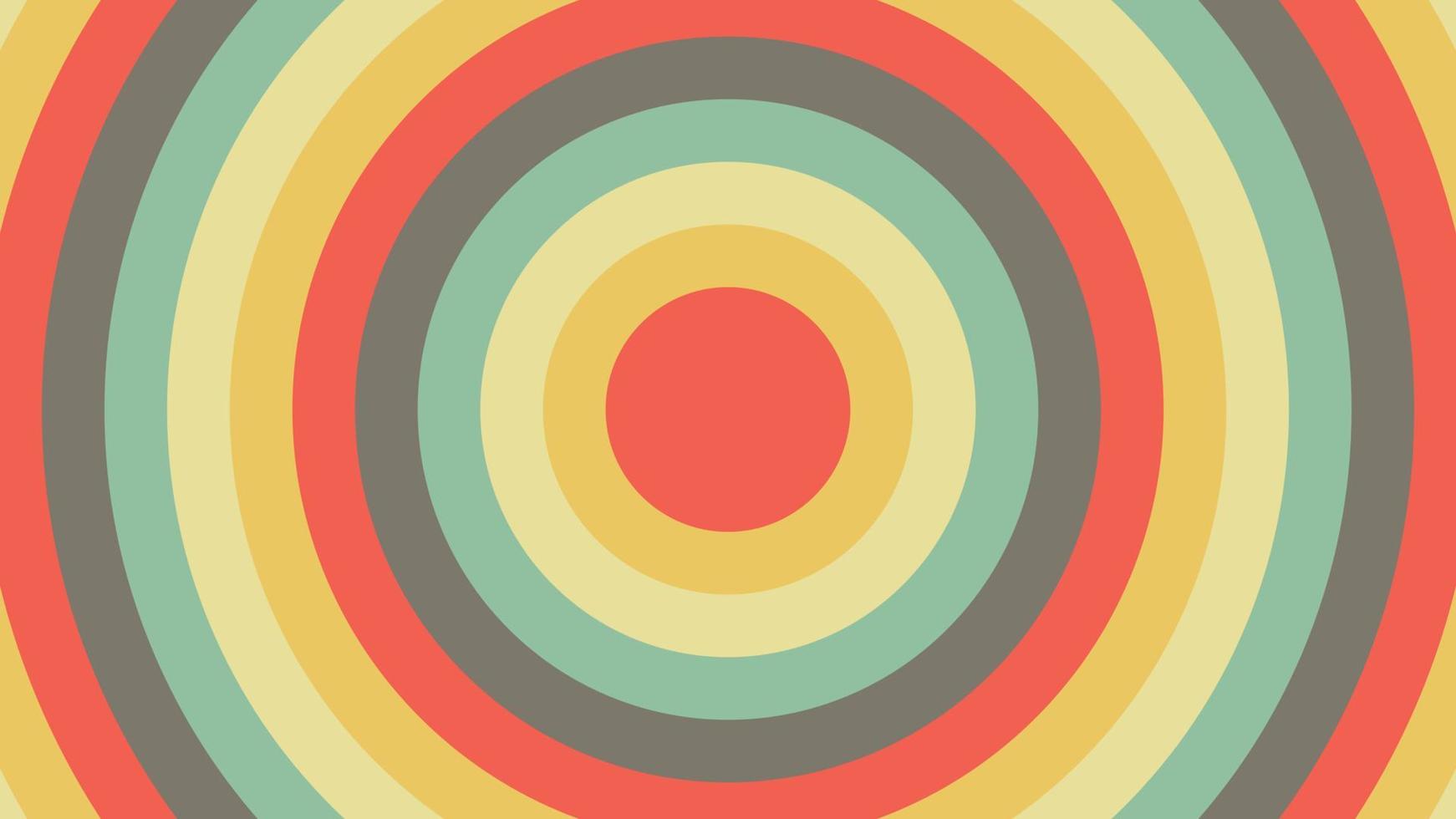 Circle strip background. Smooth color concentric circles. Vector Illustration for banner, flyer, poster, or wallpaper. Vector easy editable