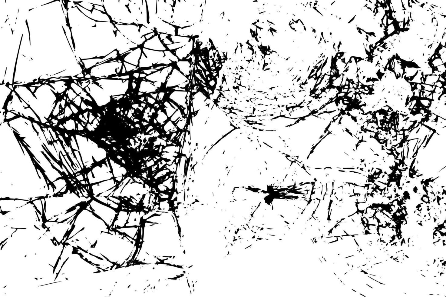 Rustic cracked vector texture with many cracks and scratches. Abstract background. Broken and damaged surface. Aged backdrop.