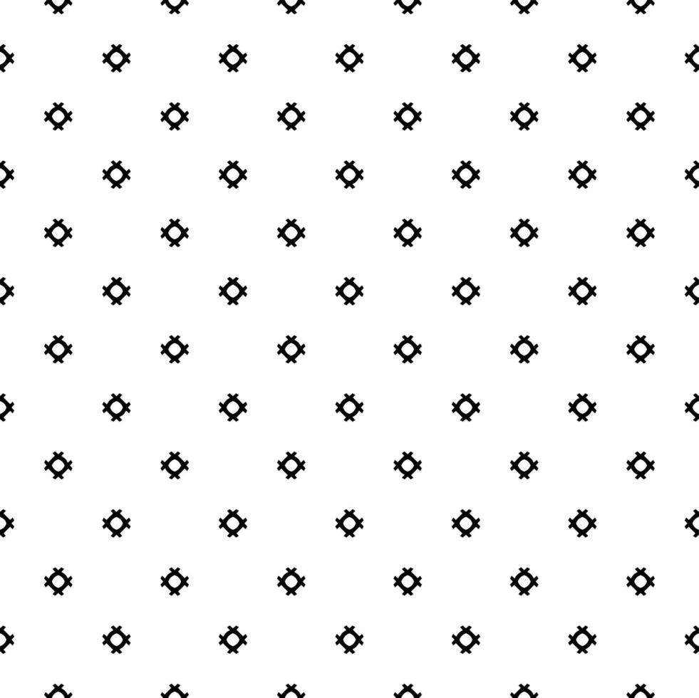 Black and white seamless pattern texture. Greyscale ornamental graphic design. Mosaic ornaments. vector