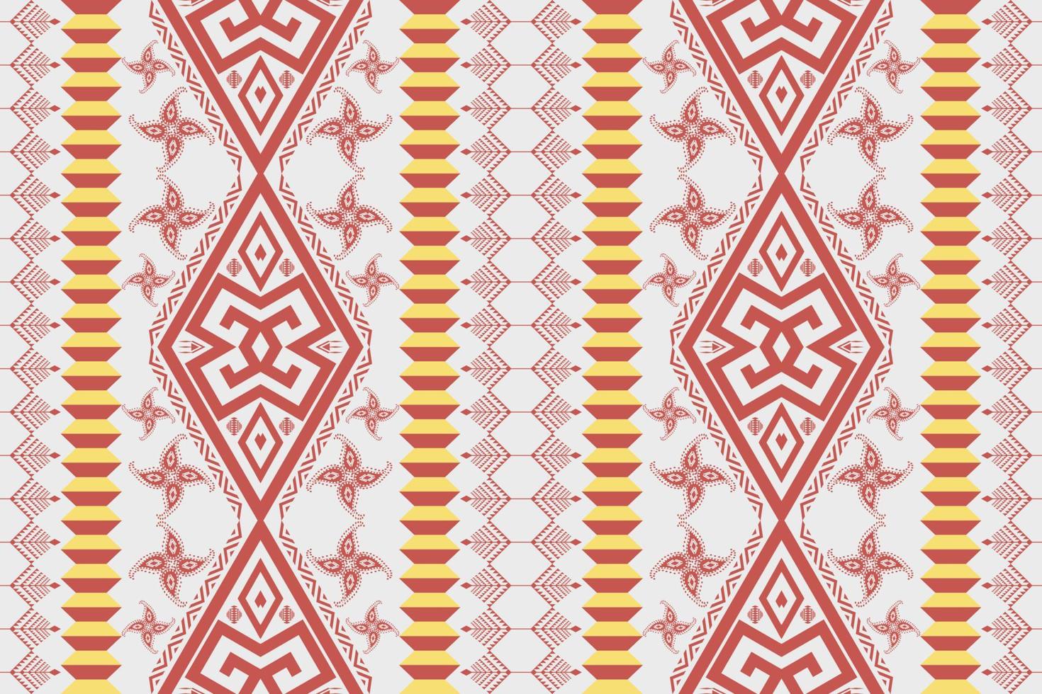 Geometric ethnic oriental traditional pattern.Figure tribal embroidery style.Design for background,wallpaper,clothing,wrapping,fabric,vector illustration vector