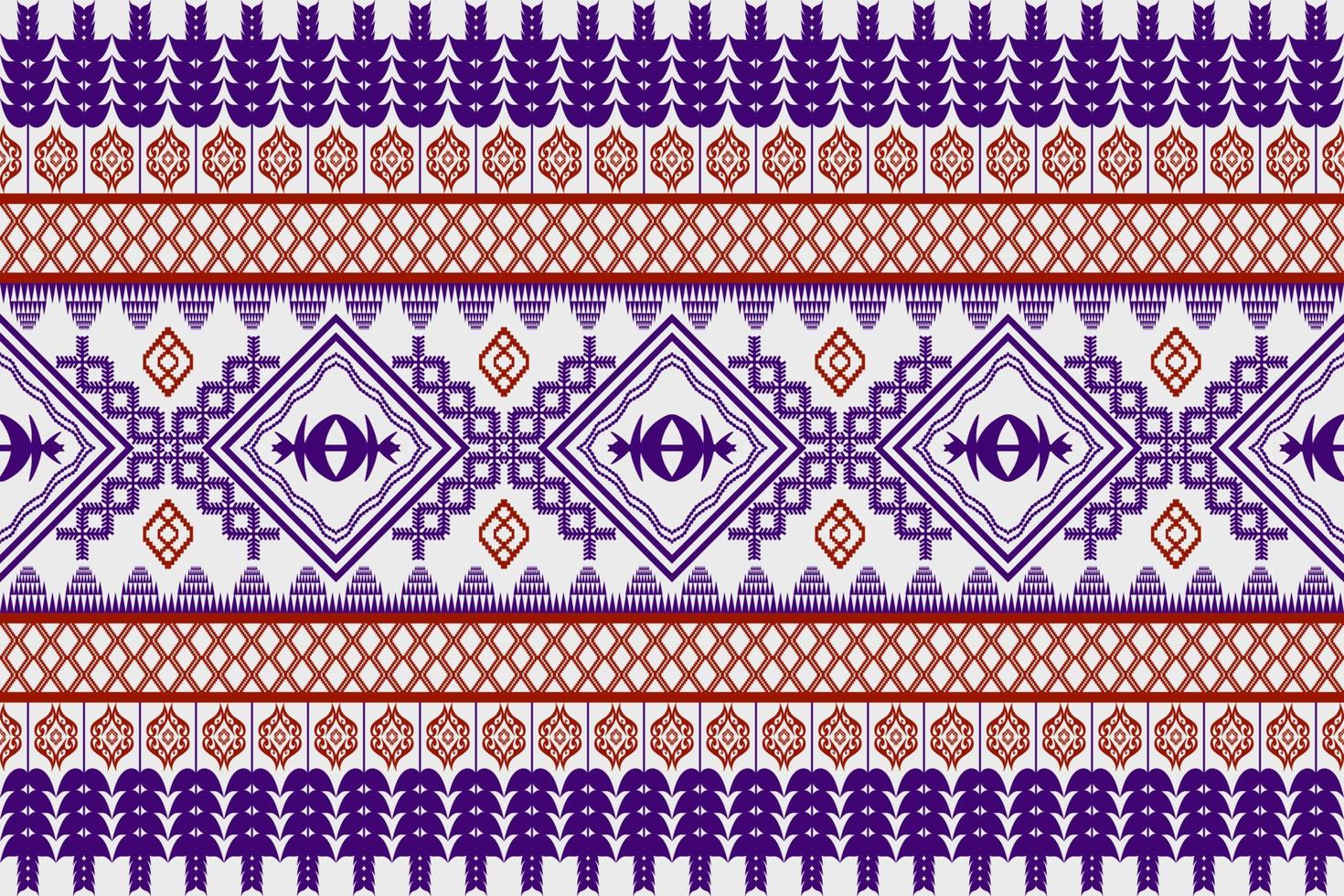 patrón tradicional oriental étnico geométrico.figura estilo de bordado tribal.diseño para fondo, papel tapiz, ropa, envoltura, tela, ilustración vectorial vector