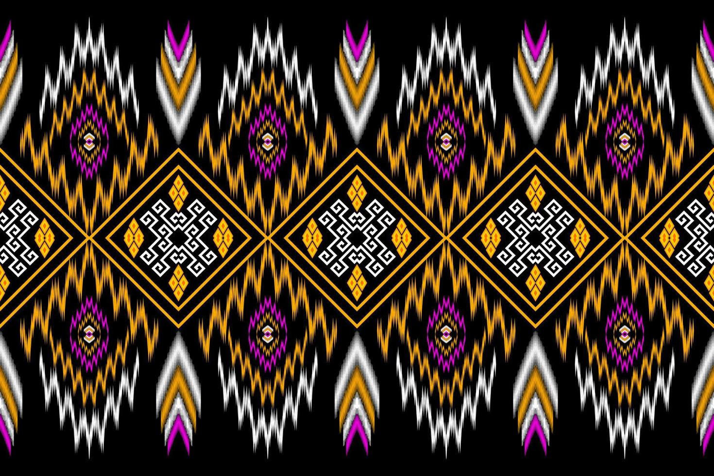 Geometric ethnic oriental traditional pattern.Figure tribal embroidery style.Design for background,wallpaper,clothing,wrapping,fabric,vector illustration vector