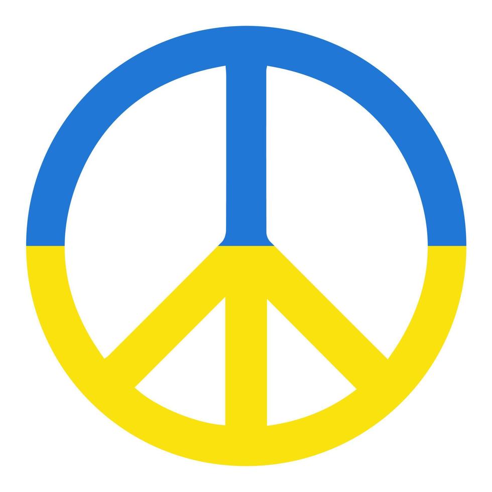 Ukraine. Peace. Love vector