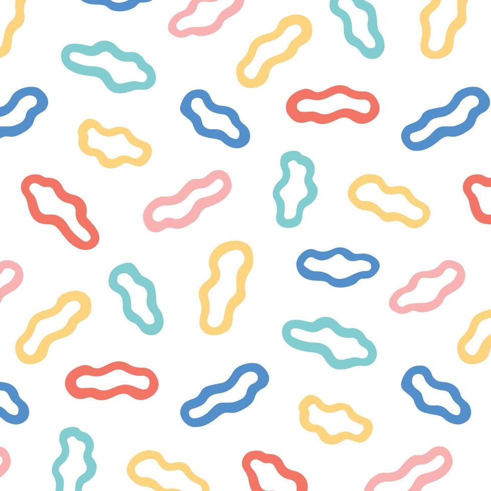 Hand drawn vector illustration of abstract pattern.