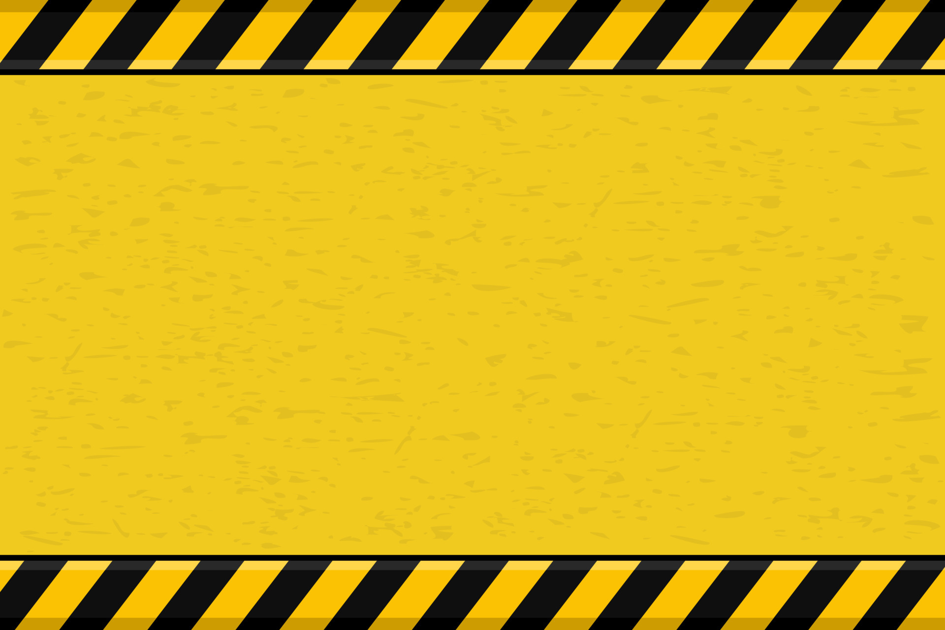 Contruction warning sign yellow black design background 7049170 Vector