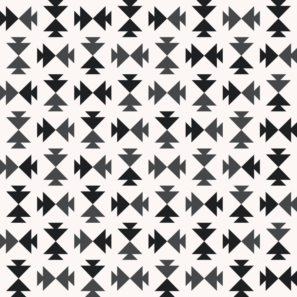 Fondo de color monocromo de patrón sin costuras de forma aleatoria de triángulo pequeño geométrico abstracto. uso para telas, textiles, elementos de decoración de interiores, tapicería, envoltura. vector